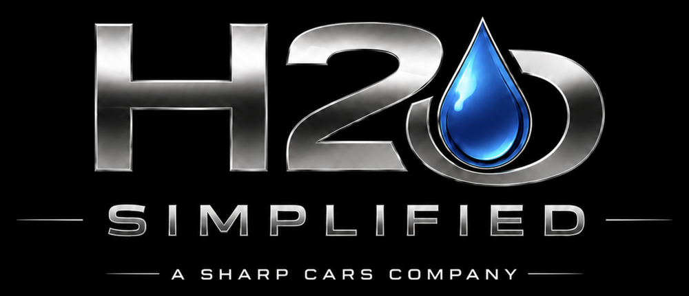 H2O Simplified · A Sharp Cars Company